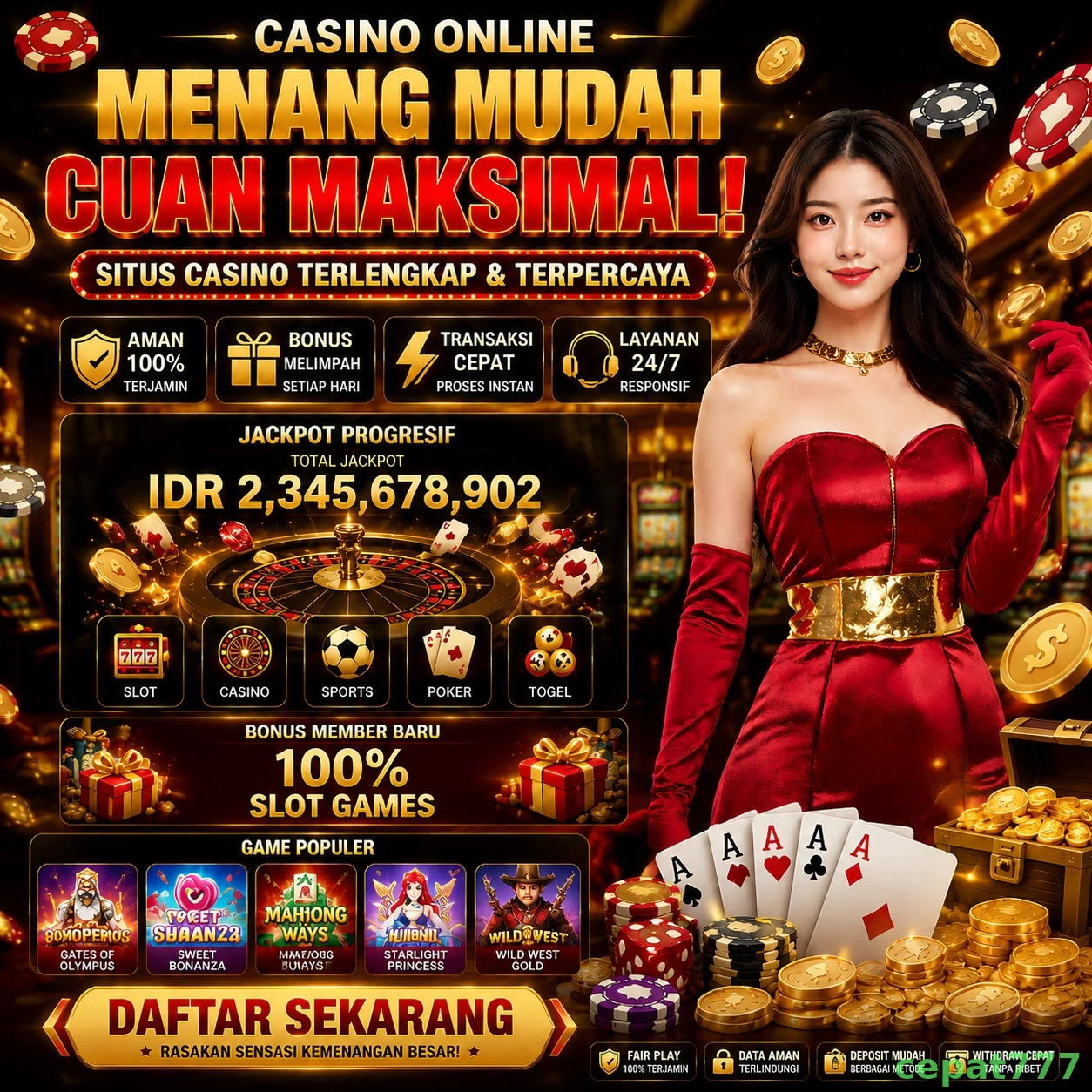 cepat777 Tutorial Pemain