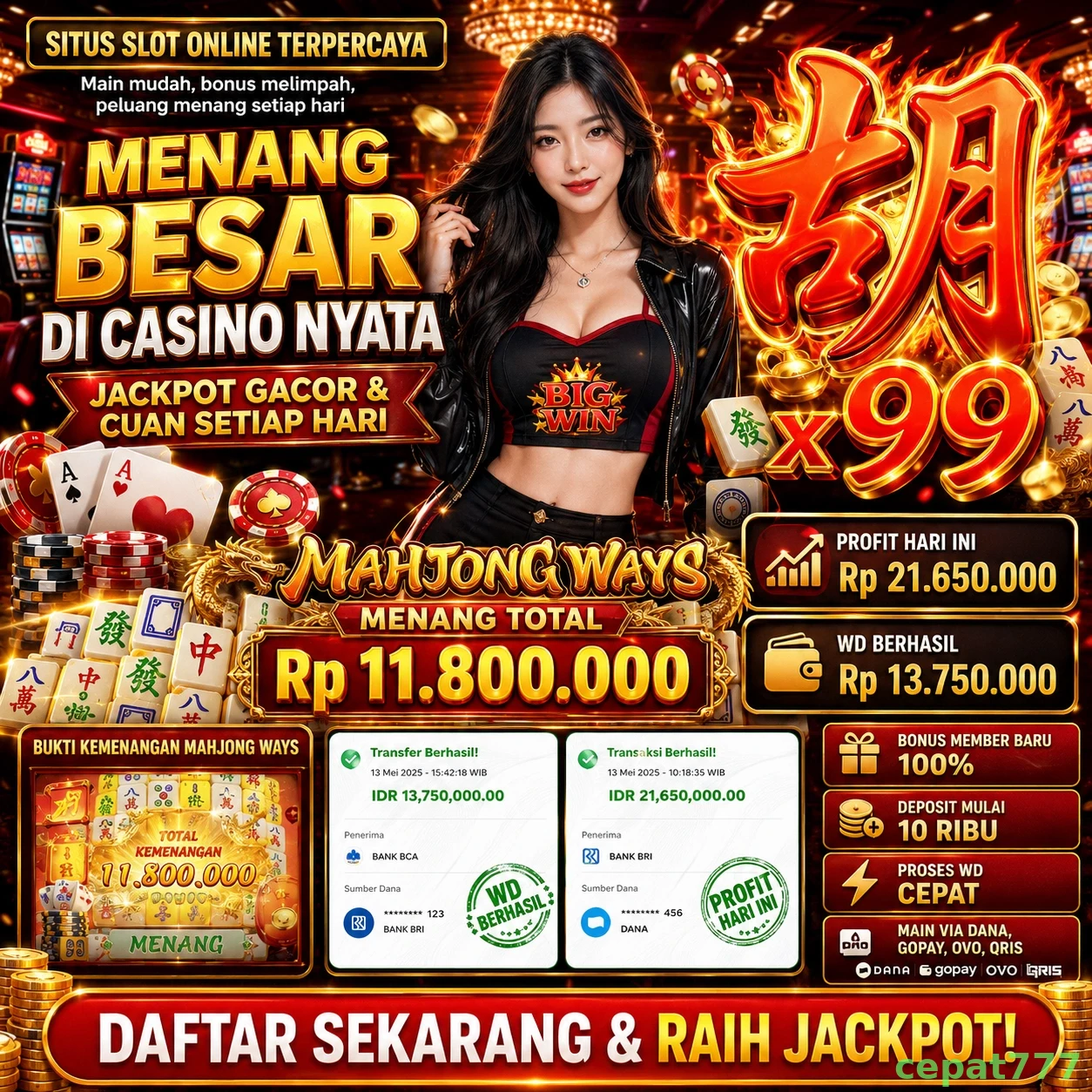 cepat777: Temukan Kesenangan Bermain Game Arcade Kini Juga!