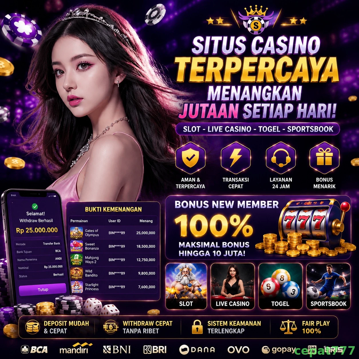 Kelebihan dan Kekurangan Bermain di cepat777